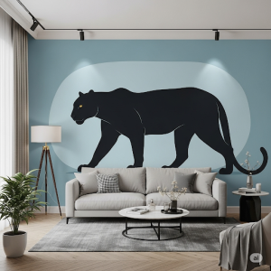 Tailormade modern animal mural. Tailormade modern animal mural.