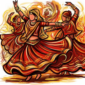 Navaratri - Nine Nights of Dance. 