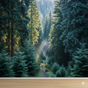 Pine Forest Wallpaper
