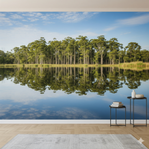 Reflecting Pond Forest Mural
