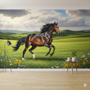 The Horse Ranch Wallpaper