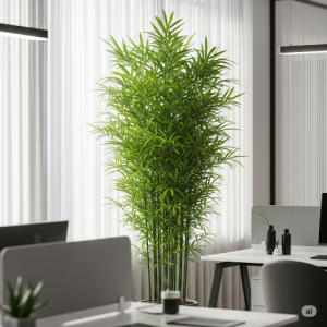 Bamboo Palm (Chamaedorea seifrizii) office aesthetics