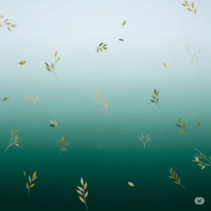 Biophilic Gradient with Foliage