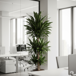 Dracaena fragrans 'Janet Craig' Office Plants Interior Design.