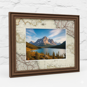 Map Wall Frame