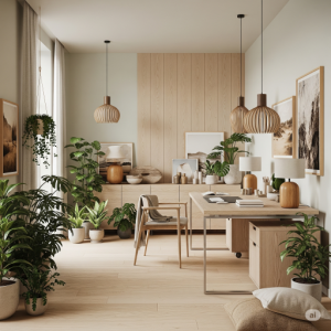 Nature-Inspired Contemporary Office Design.