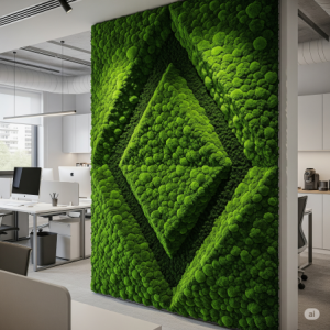 Office Moss Wall