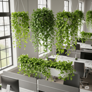Pothos office plants design