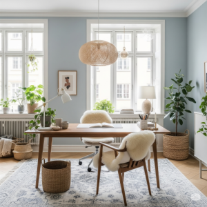  Scandinavian Serenity Office Design