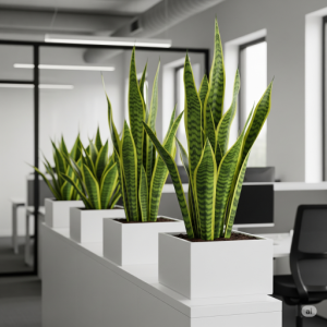 Snake Plant (Sansevieria trifasciata) Office Design