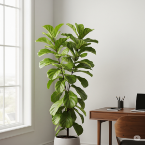 Solo Spot Fiddle-Leaf Fig makes a powerful statement on its own