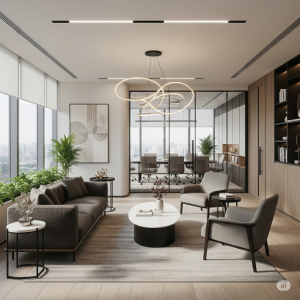 The CEO's office relaxation area zoning.