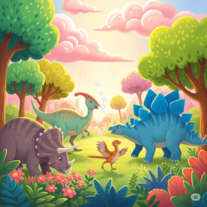 Storybook Scene Wallpaper Mural