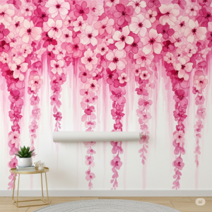 Watercolour Floral Cascade