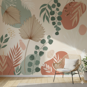 Bohemian Botanical Wallpaper Mural