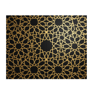 High-Contrast Geometric Wallpaper