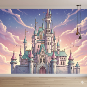 Princess Castle Wallpaper Mural