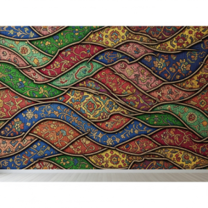 Textile Weave Islamic Wallpaper Mural