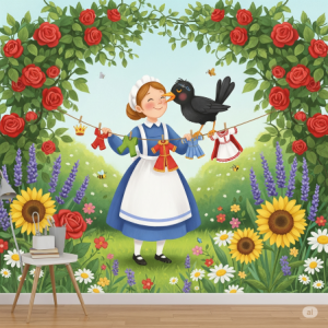 The Garden of the Maid Wallpaper