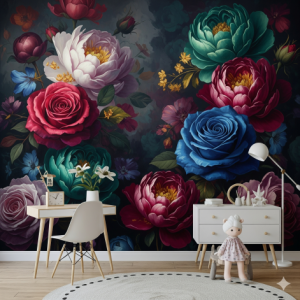 The Modern & Bold Statement Girl's Room Wallpaper