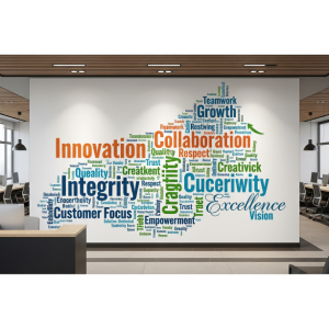 Word Cloud of Core Values