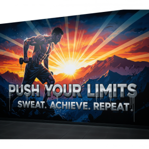 motivational gym wallpaper mural