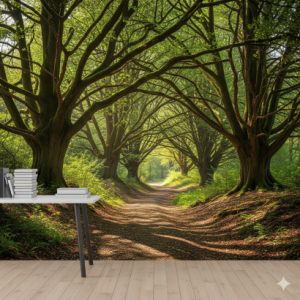 Nature Scenes with Depth Small Office Wallpaper