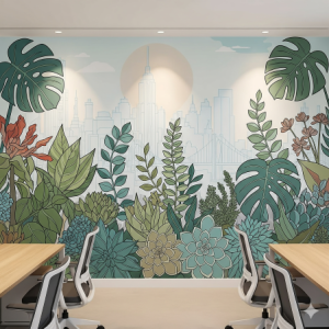 Urban Jungle Mural