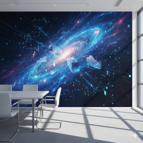 Digital Nebula Technology Wallpaper Digital Nebula Technology Wallpaper