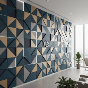 Geometric Patterns Office Wallpaper Mural