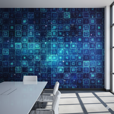 Quantum Chip Array Wallpaper Quantum Chip Array Wallpaper