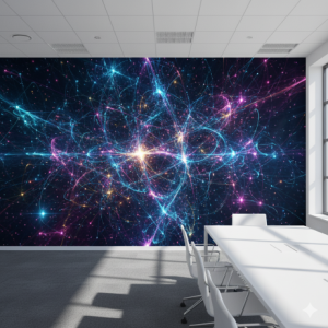 Quantum Entanglement Wallpaper Mural