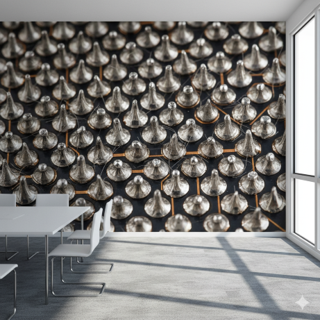 Solder Point Texture Wallpaper
