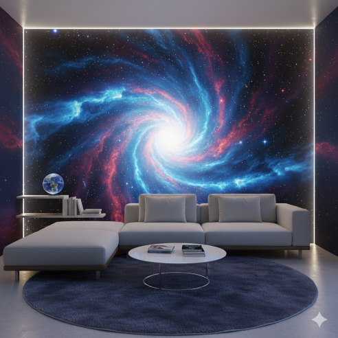 Nebula Portal Science Fiction Wallpaper Mural Nebula Portal Science Fiction Wallpaper Mural