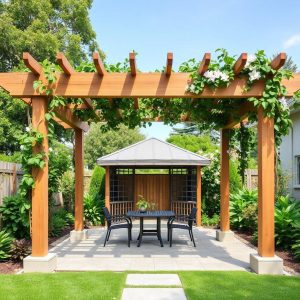 The Breakout Gazebo Office Landscaping