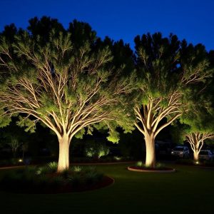 Up-lighting Trees