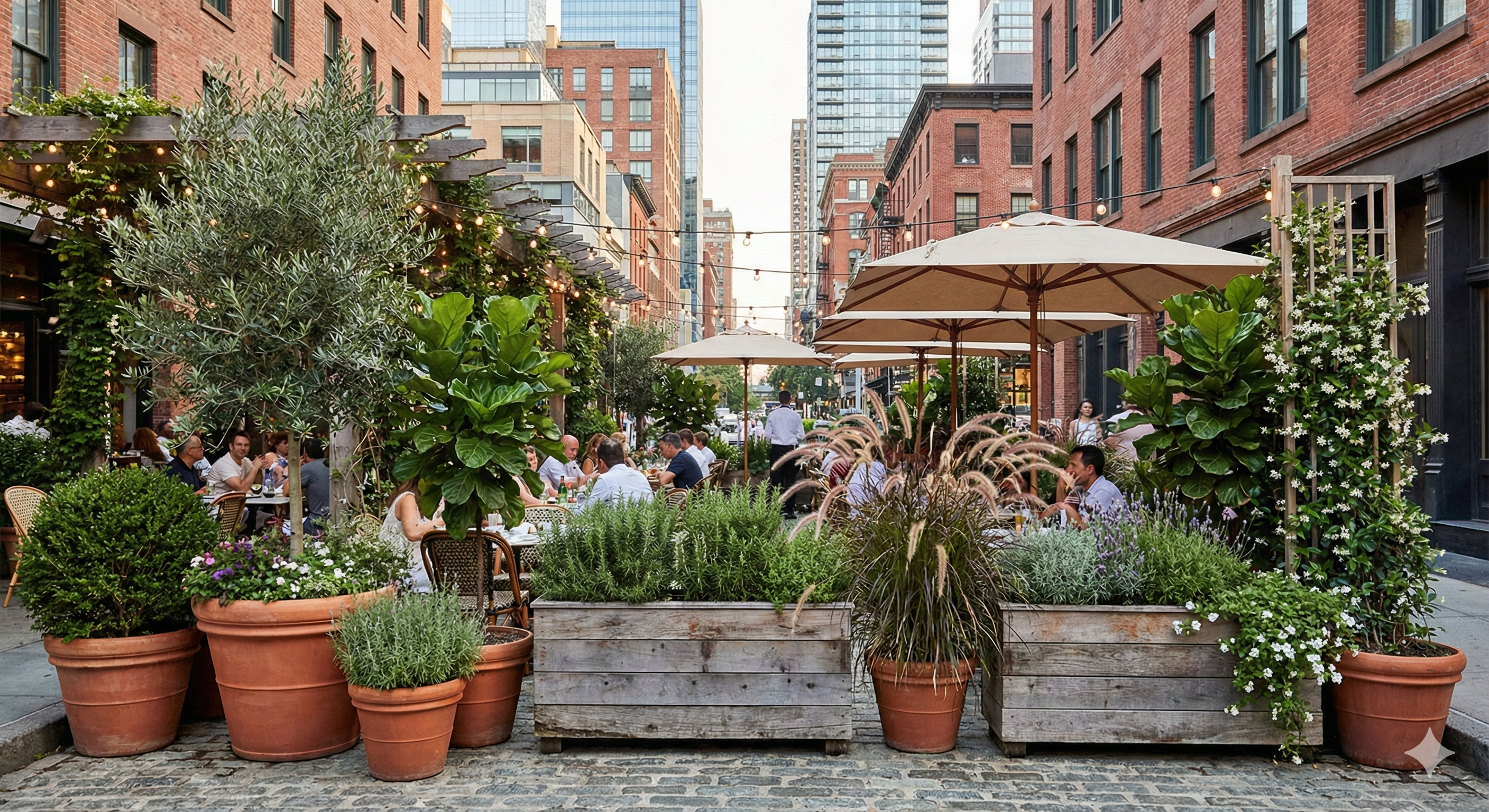 Urban Centre Outdoor Restaurant Plants Urban Centre Outdoor Restaurant Plants