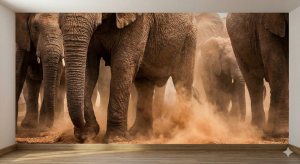 The Gentle Giants Wallpaper Mural