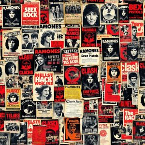 The Punk Rock Poster Wallpaper Mural