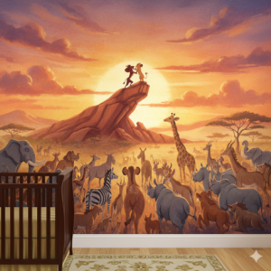 The Circle of Life Presentation: Disney Lion King Wallpaper Mural