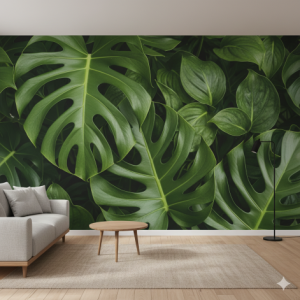 Macro Botanical Portraits Wallpaper Mural