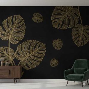 Over Sized Monstera Silhouettes .