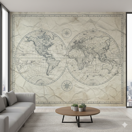 Vintage World Map Vintage World Map